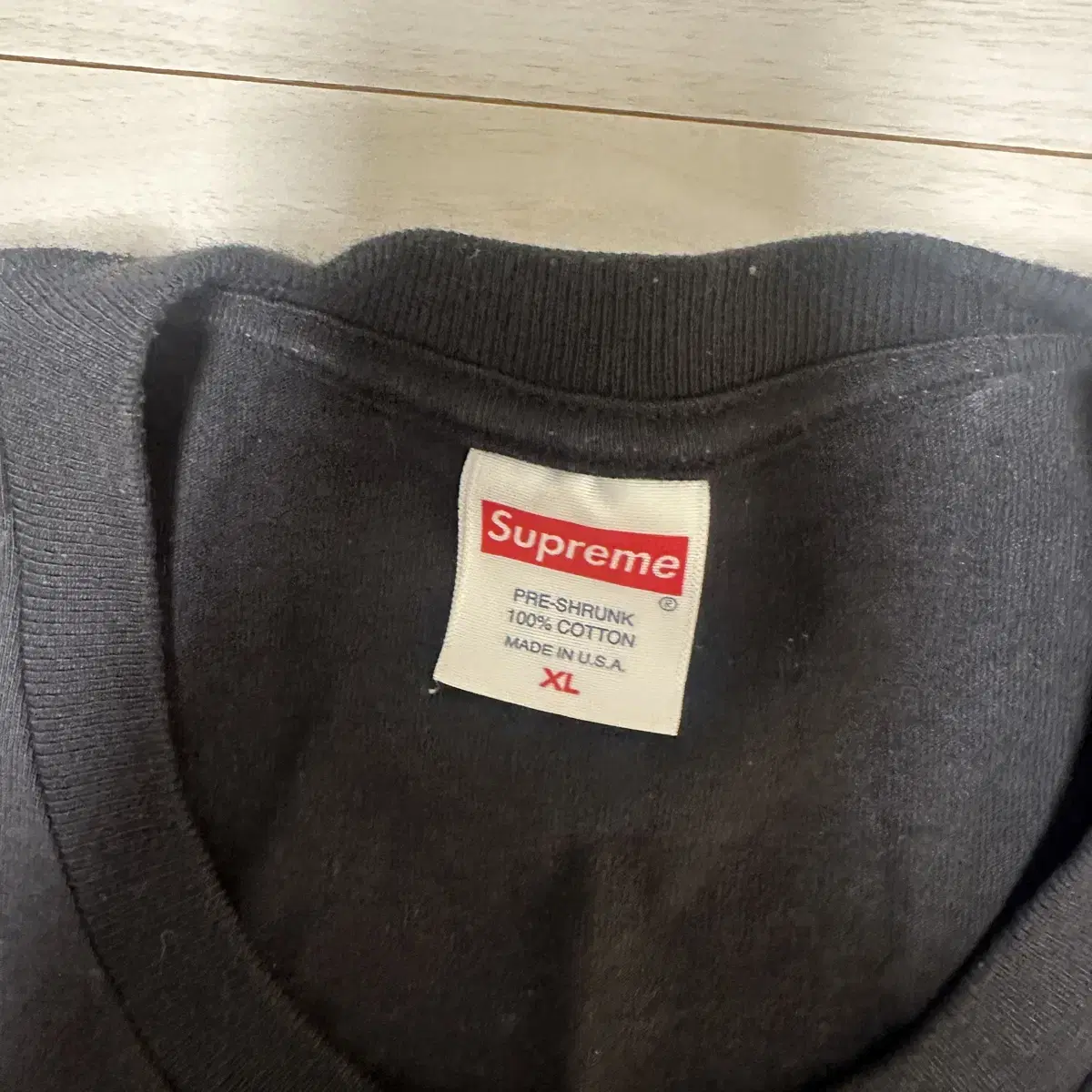 슈프림 슬랩샷 티셔츠 XL SUPREME