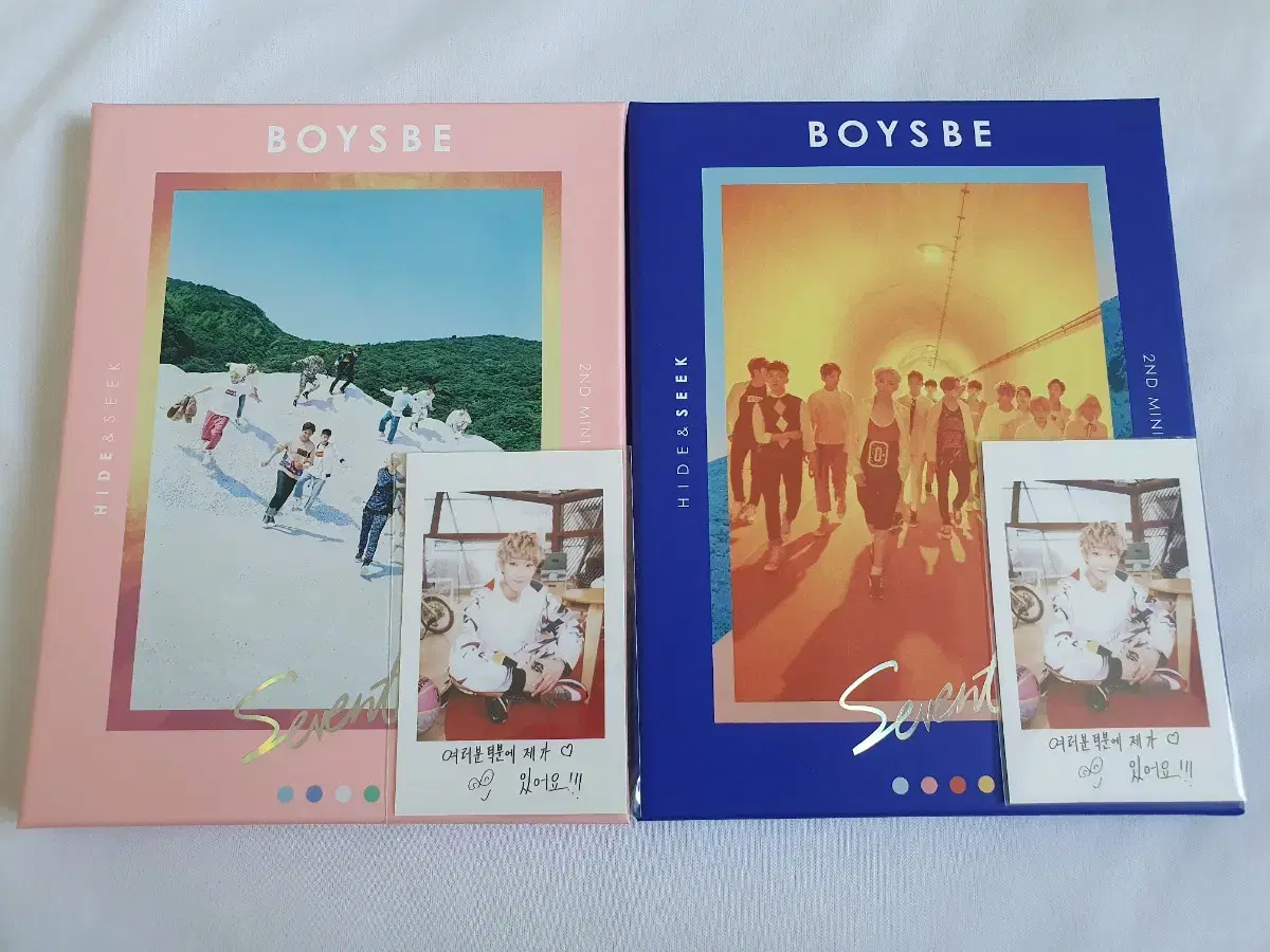 Seventeen boys be full photocard (O) the8 myungho boys be