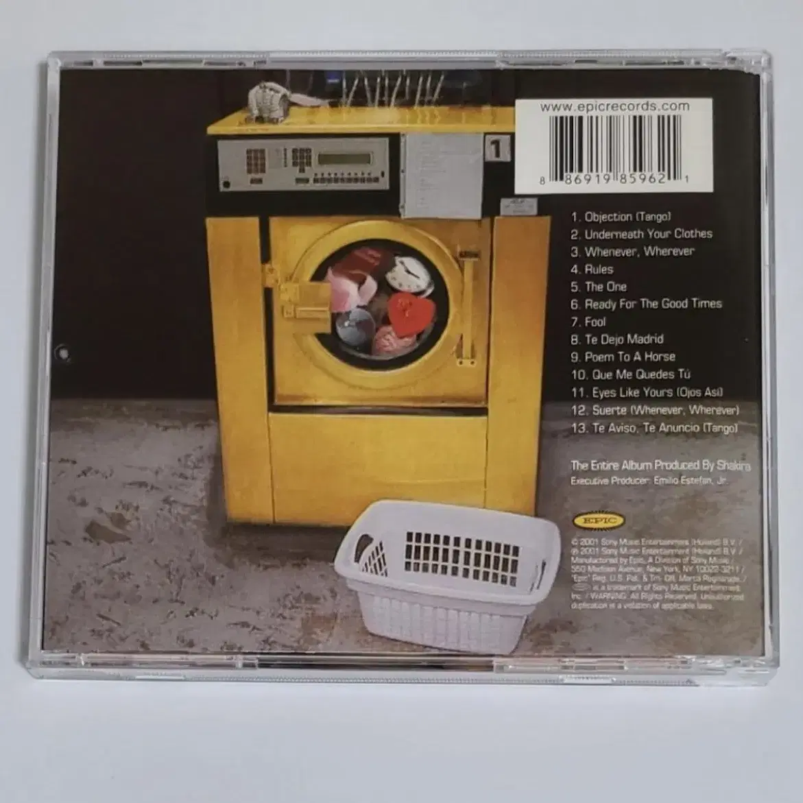 샤키라 Laundry Service 앨범 시디 CD