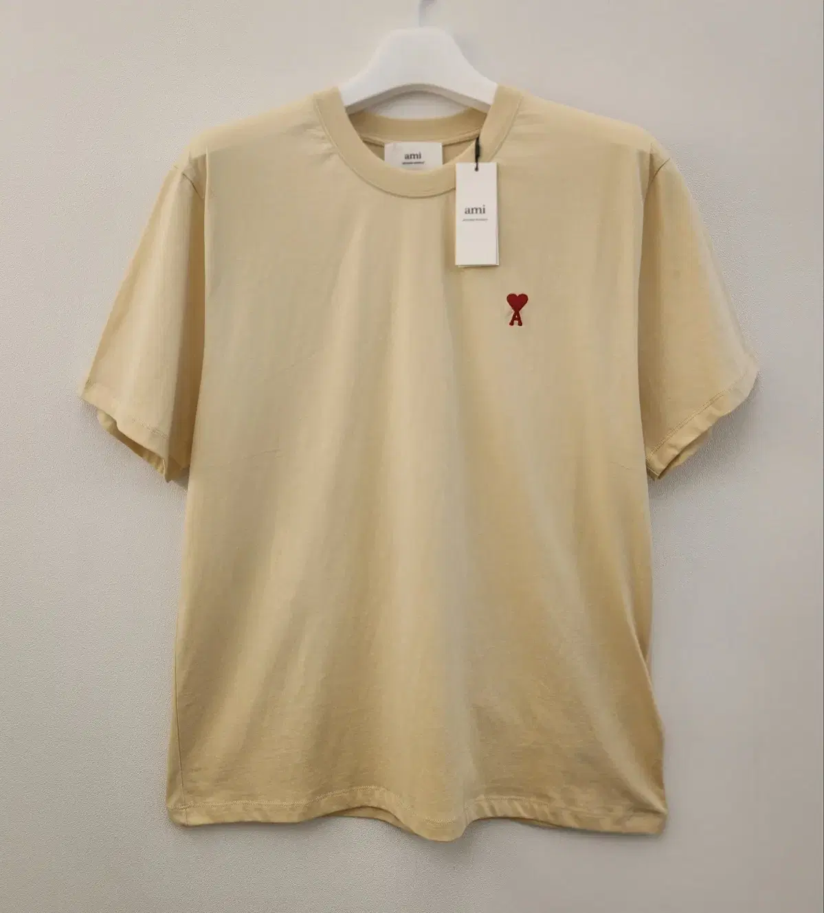 [NewO/In-StoreO] Army Short Sleeve Heart Vanilla Men's 2XL Size