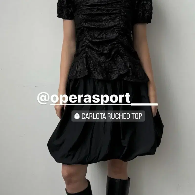 (인플루언서 착용)오페라스포츠 operasports carlota top