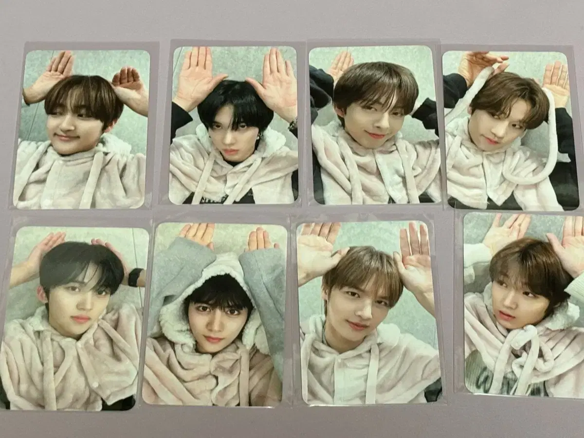 lun8 BUFF with muu rabbit ear namhaksa unreleased photocard buncheol