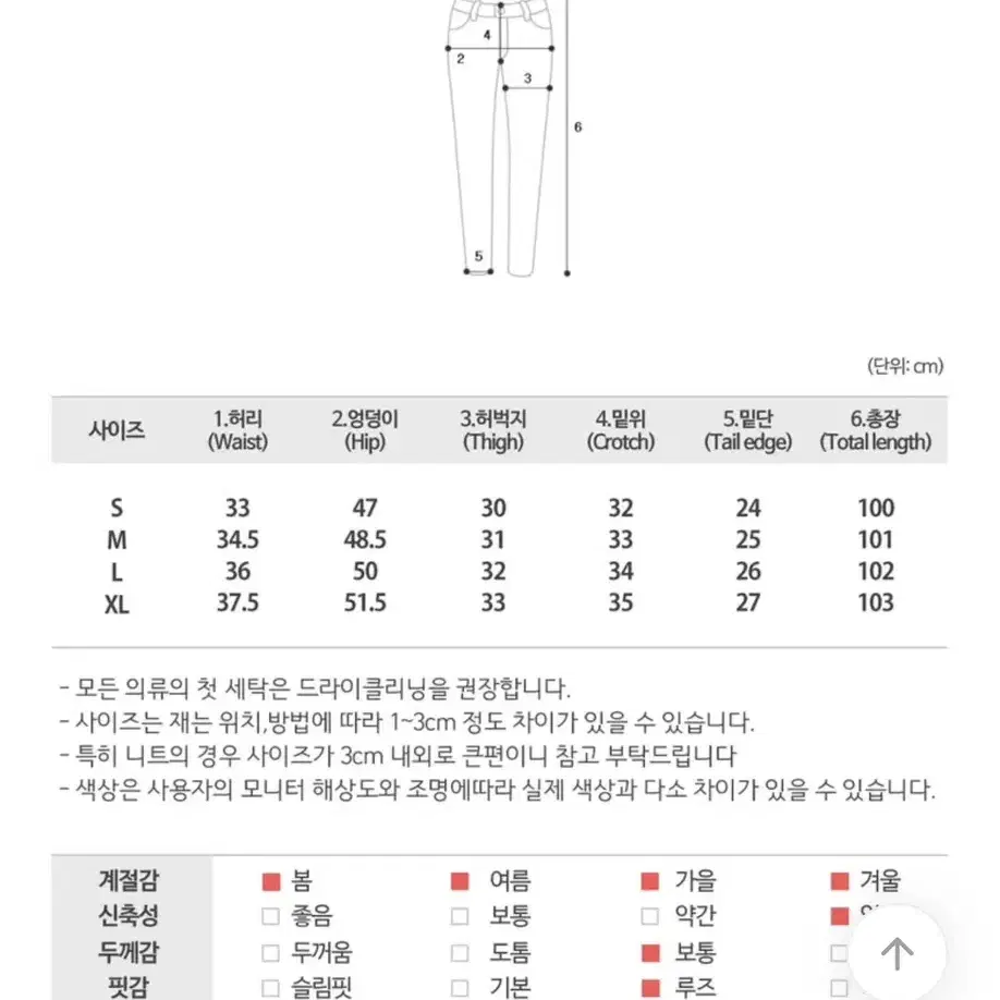 베닌 하이웨스트 데님 흑청 팬츠