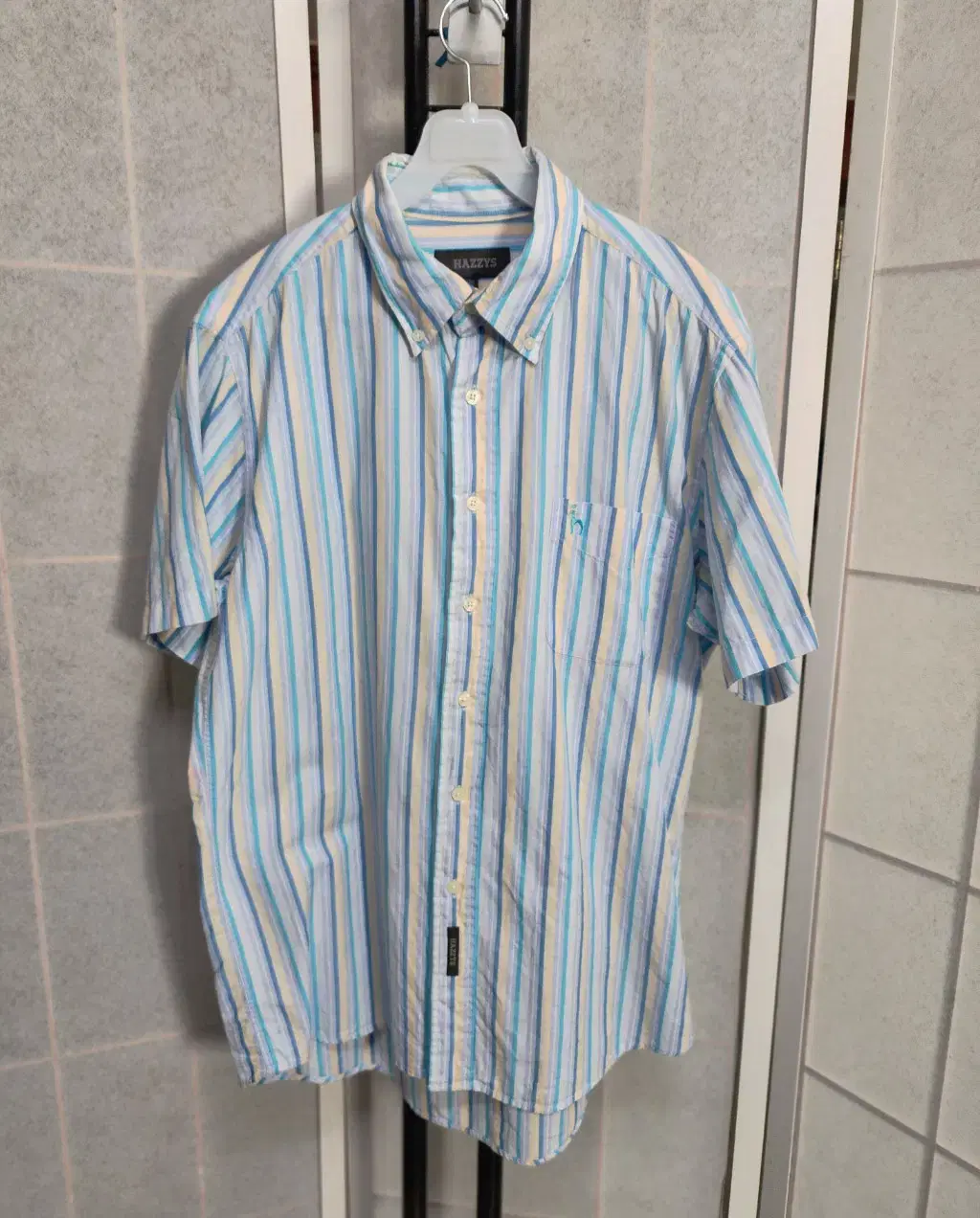 HedgesShort SleeveSouth 100 Stripe Shirt Men's Shirt