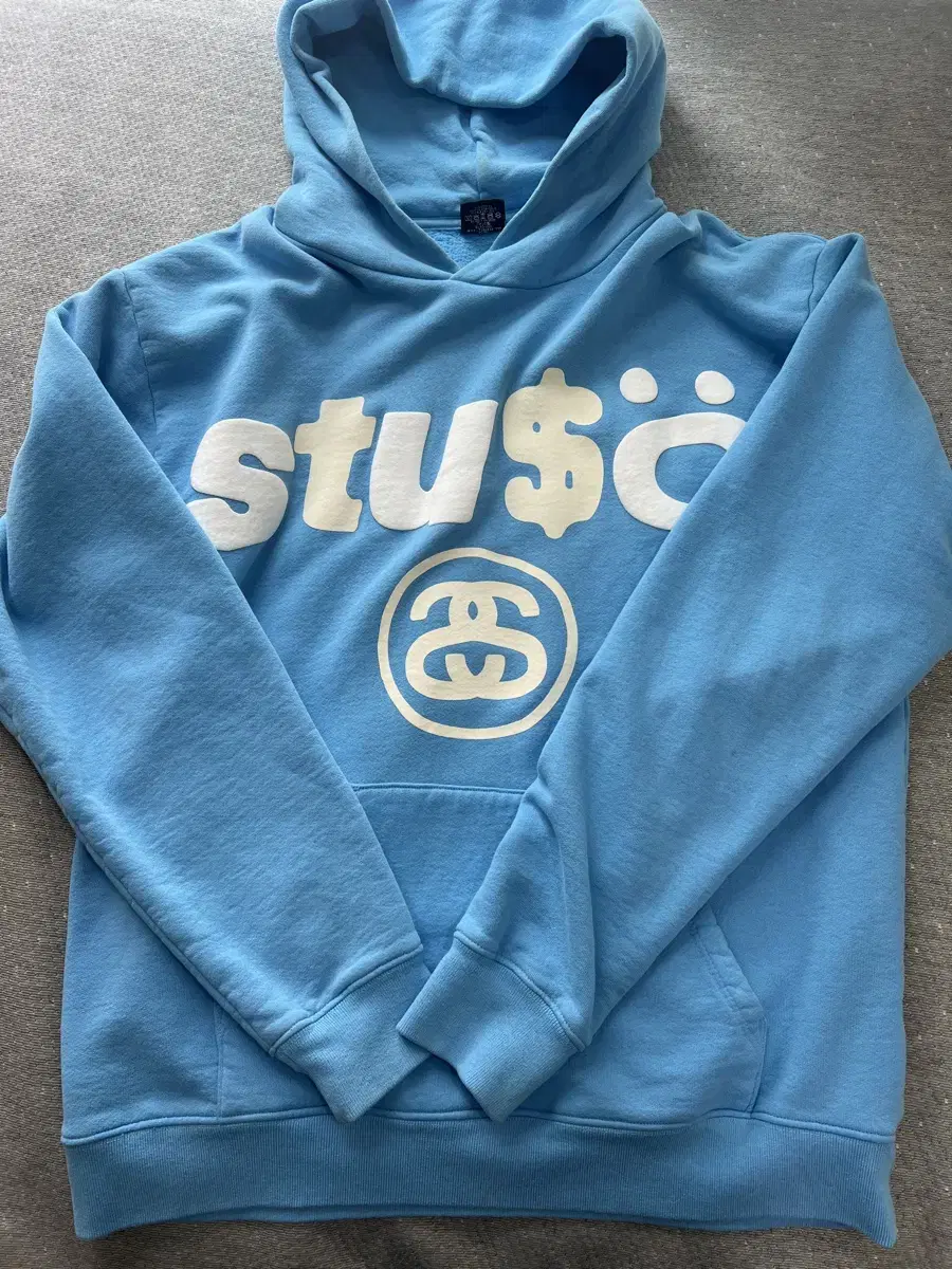 Stussy X CPFM Pigmented Hoodie Bloo