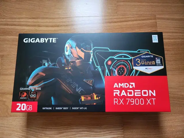 기가바이트 라데온 RX 7900 XT GAMING OC D6 20GB 신