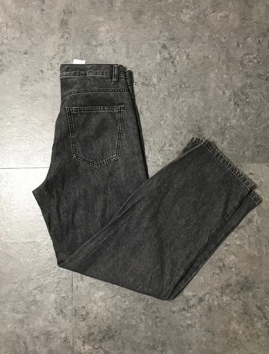 Vintage9 Eight Seconds Wide Fit Black Jeans