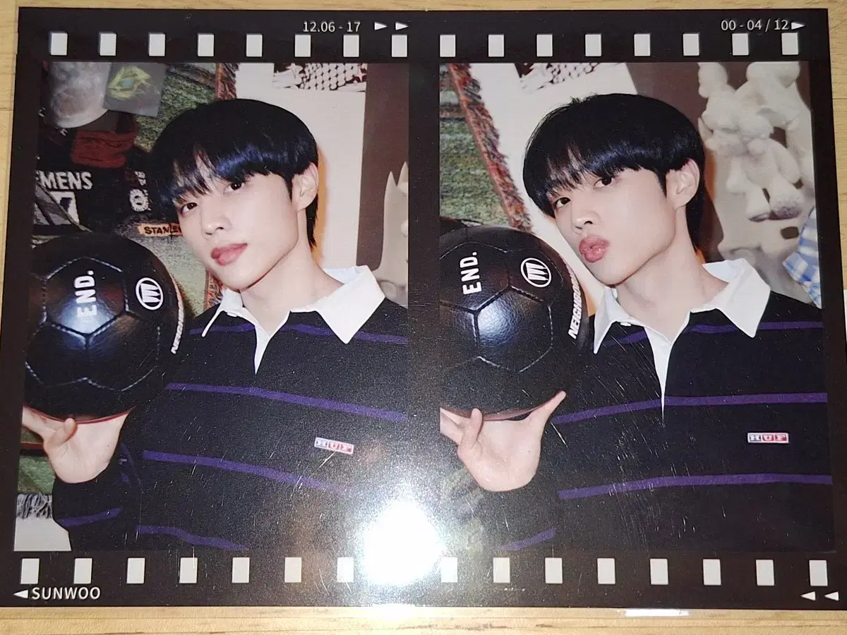 The Boyz 5th Anniversary pop up MD sunwoo hyunjae 2Cut Photos