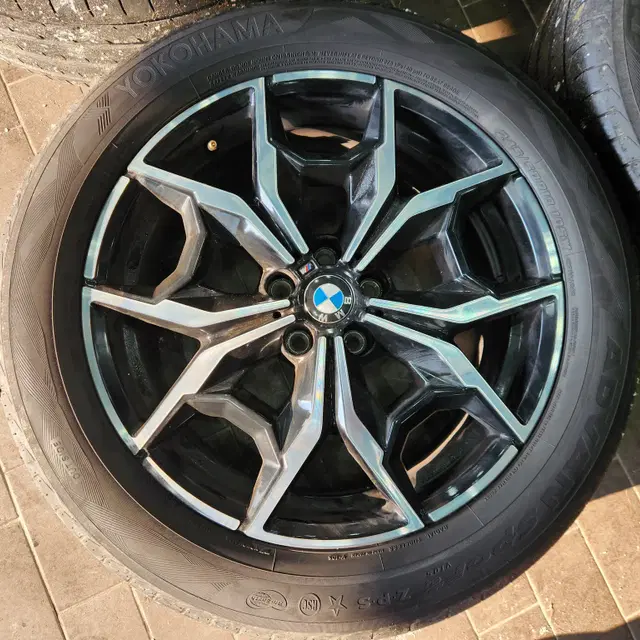 19인치 정품 bmw 신형 x3 x4 887m 순정 중고 휠만 한대분