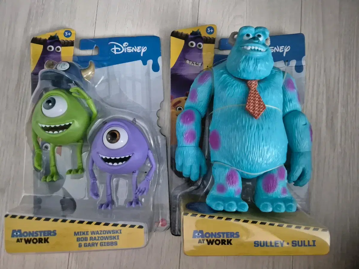 Monsters Inc Mike, Gary & Sully Figures