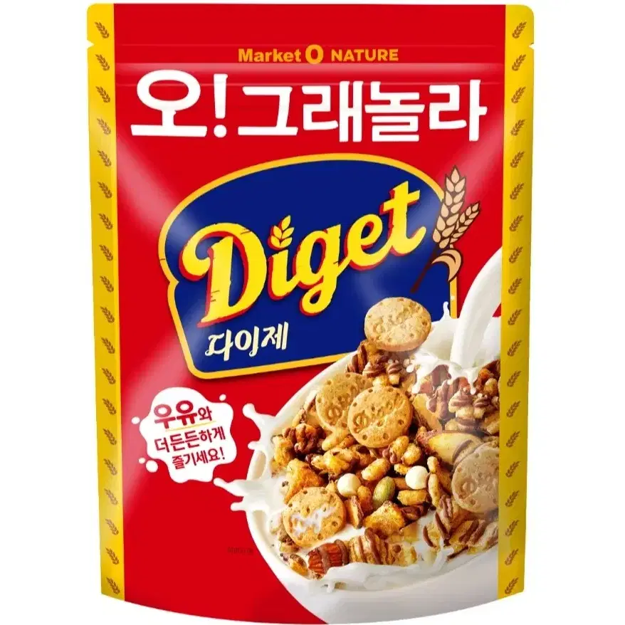 오그래놀라 다이제 300g 오리온 마켓오 시리얼