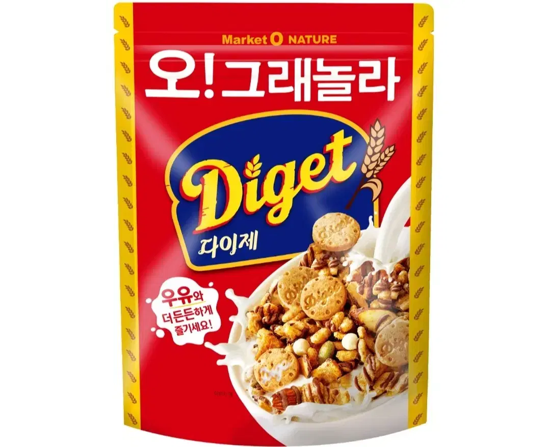 오그래놀라 다이제 300g 오리온 마켓오 시리얼