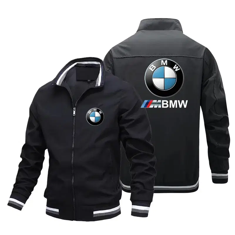 BMW 바이크 오토바이 블랙 레이싱 자켓(XXL)