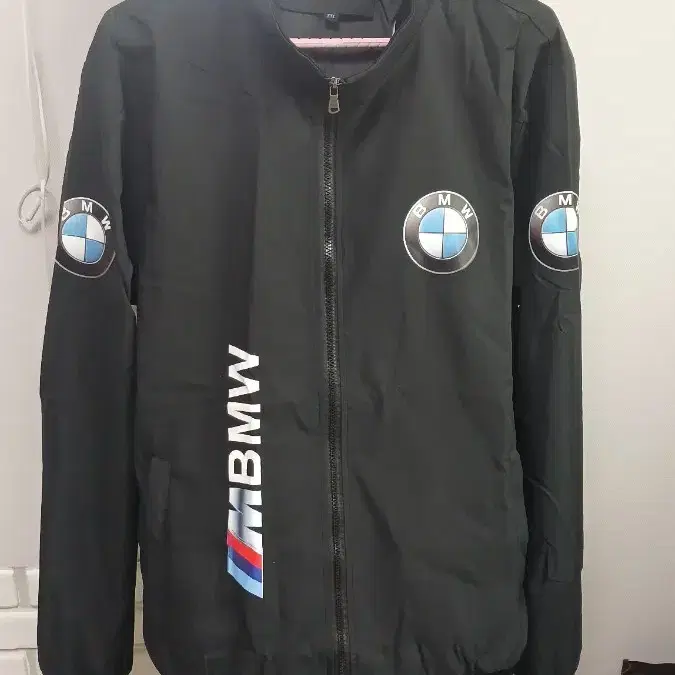 BMW 바이크 오토바이 블랙 레이싱 자켓(XXL)