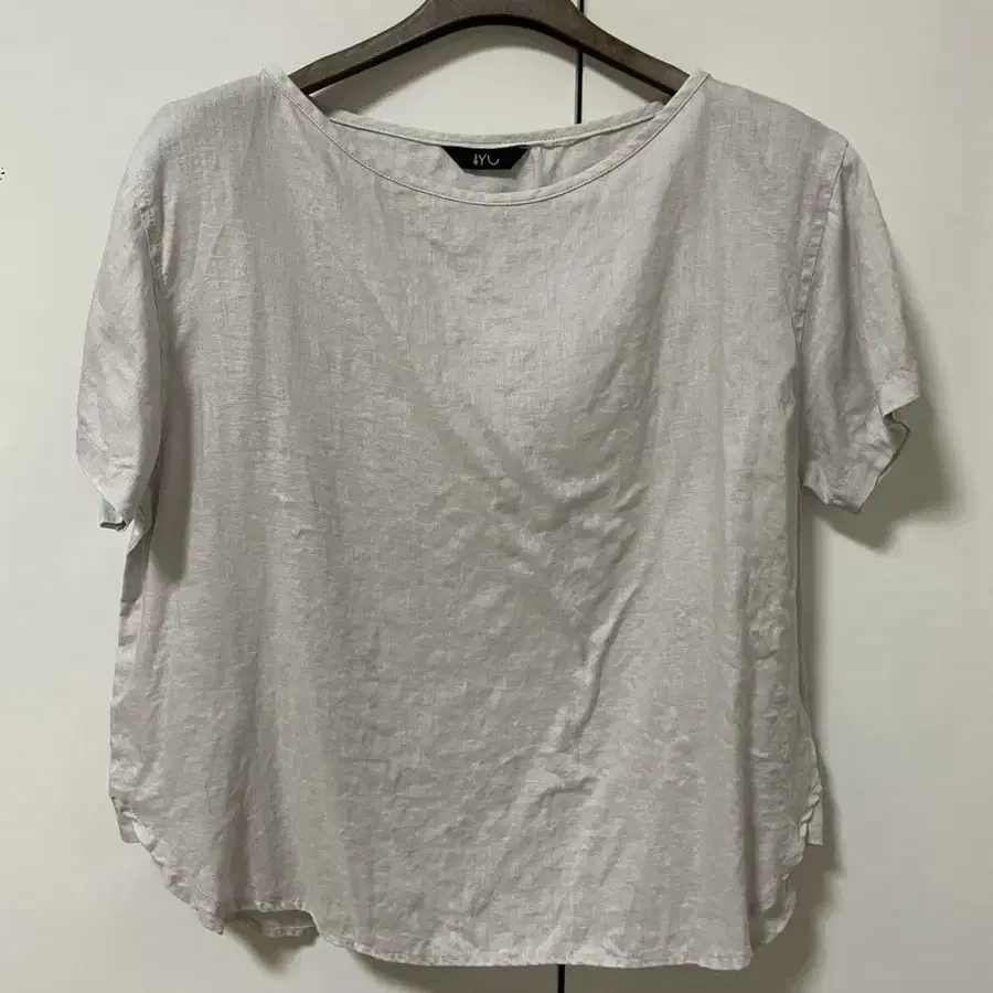 AYU 리넨 블라우스 linen simple blouse