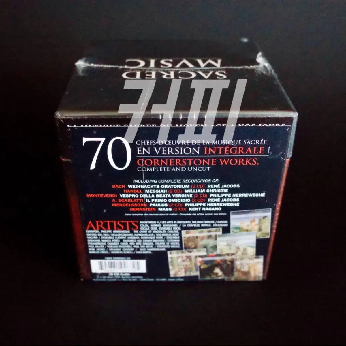 Harmonia mundi 50주년 sacred music Box