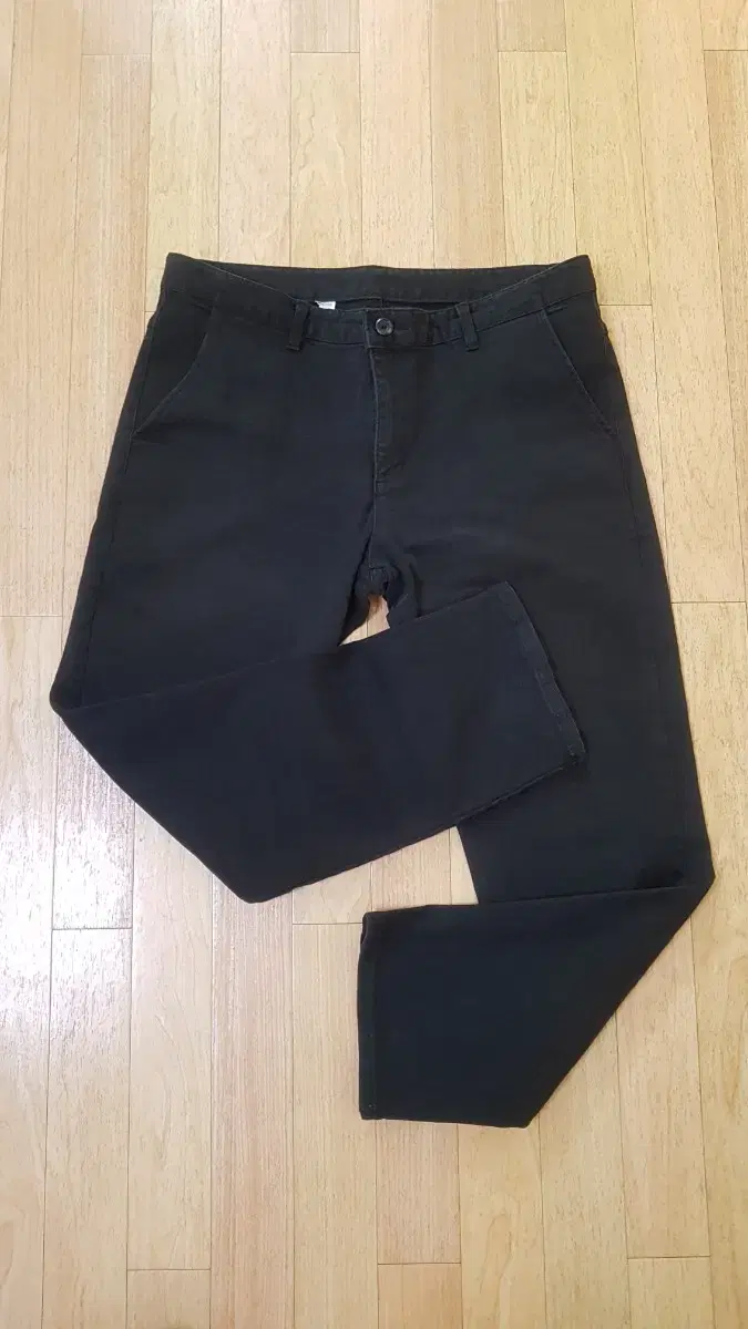 Men's Washed Black Pants (2XL)