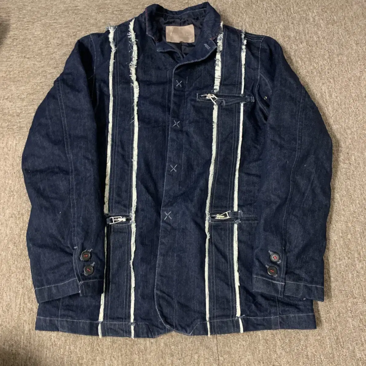 M) Hiromichi Hiromichi Nakano Cordura Denim Jacket