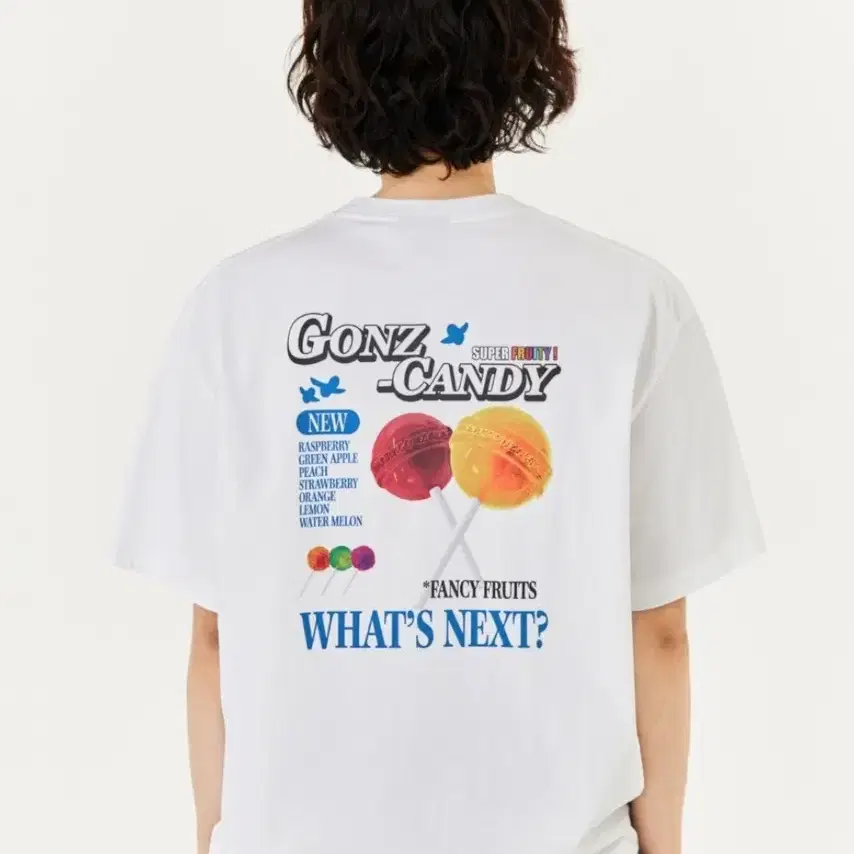 [마크곤잘래스]CANDY GRAPHIC T-SHIRT - WHITE