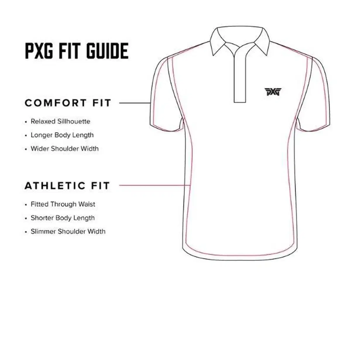 PXG 남성 의류 반팔 셔츠 Bonded Polo