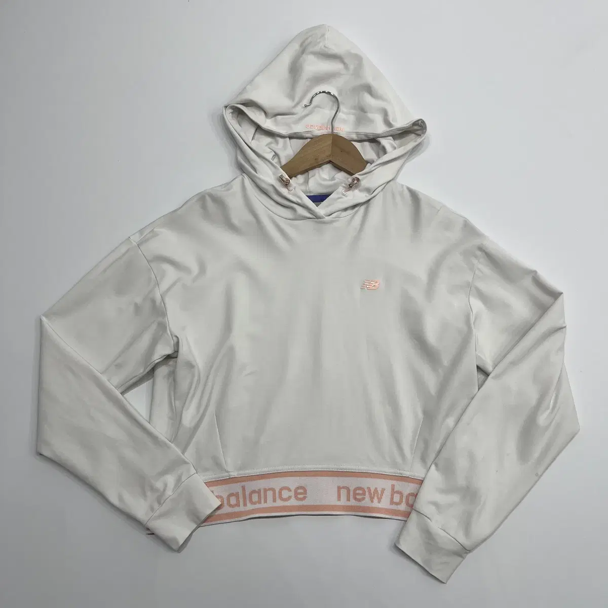 New Balance Crop Hoodie S