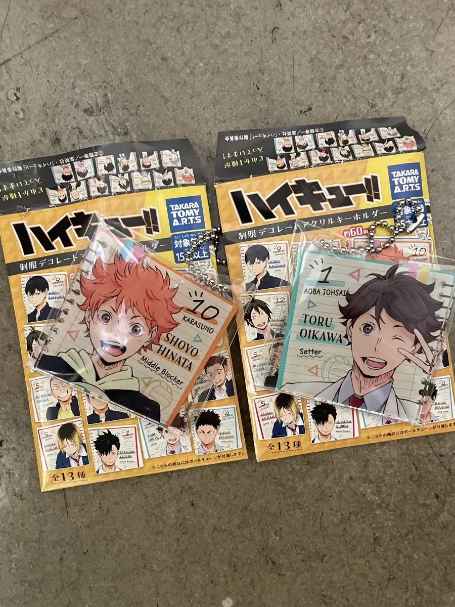 Sell haikyuu oikiwa hinata acrylic keyring 