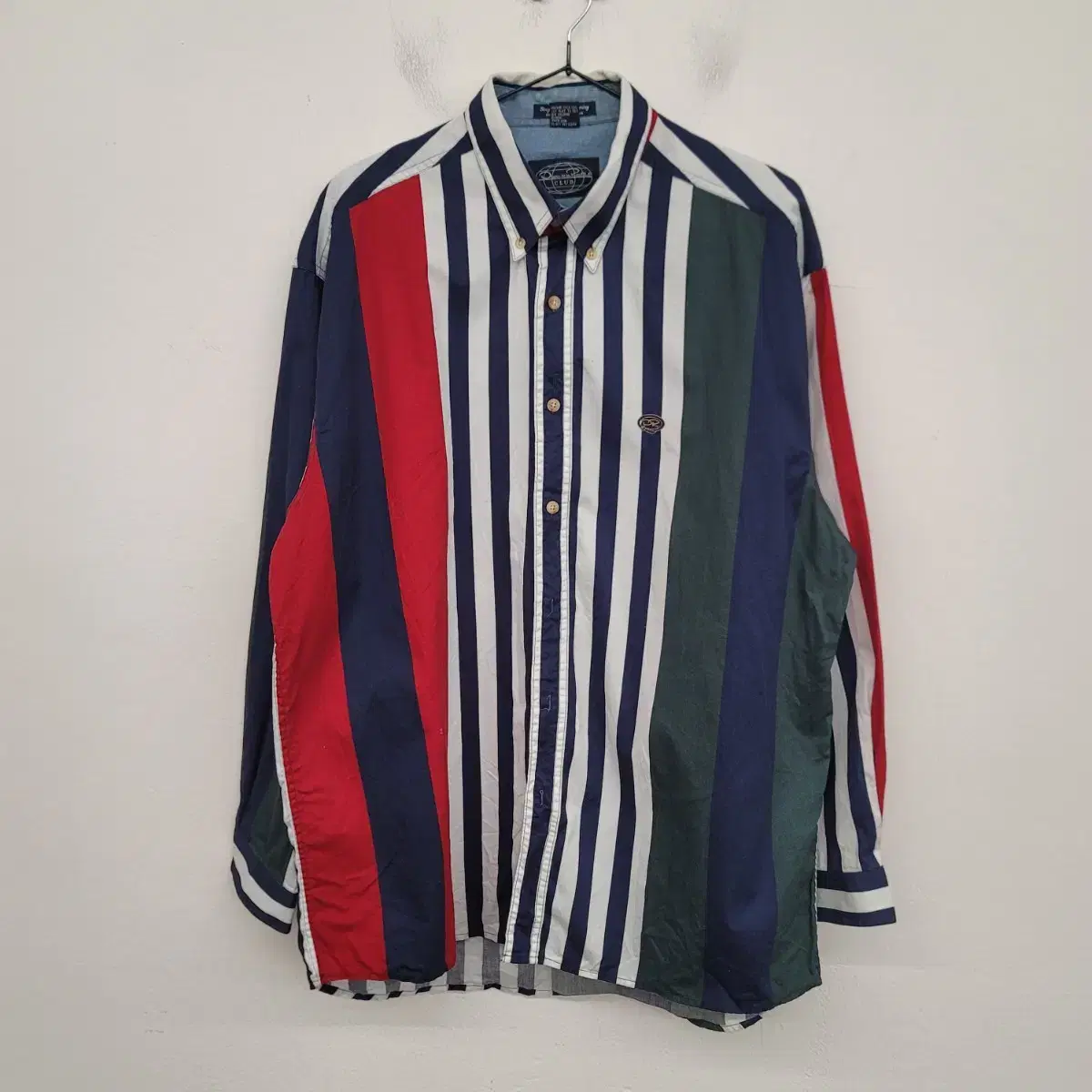 [120/4XL] D.R. CLUB Heavy Cotton Patterned Shirt for sale.