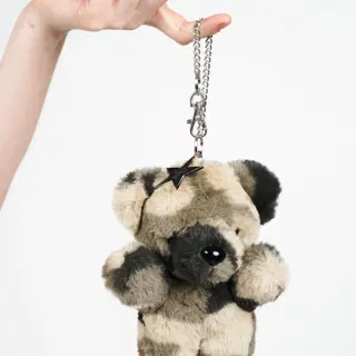 アクセサリー VAQUERA UNISEX TEDDY BEAR KEYCHAIN WOVEN VAQUERA / バケラ UNISEX TEDDY BEAR KEYCHAIN WOVEN（キーケース