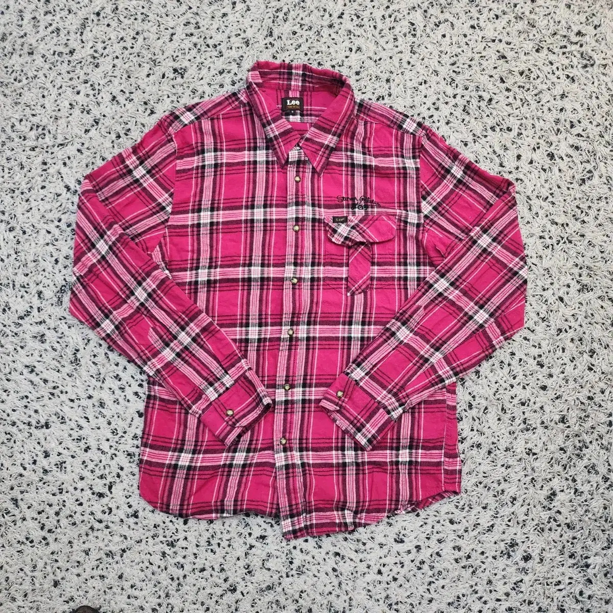 [M] Lee Flannel Check Shirt Southern