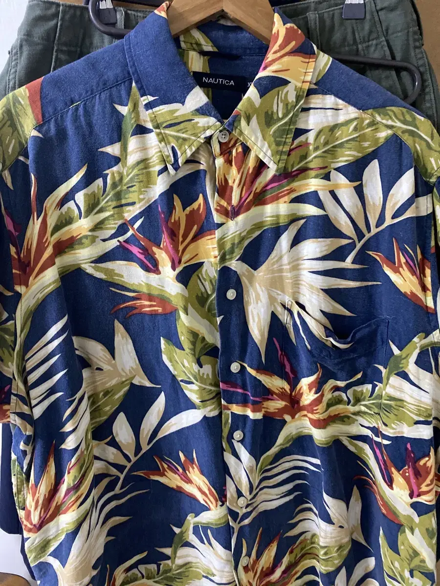 Nautica Tropical Hawaiian Shirt