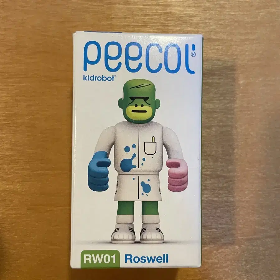 EBoy Peecol Roswell 피콜 로스웰 과학자 미니피규어