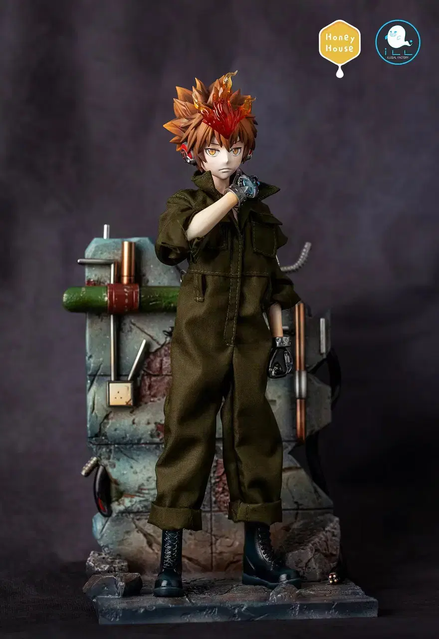 HH+ILL Studio Tsunayoshi Sawada Tutor Hitman Resin Statue