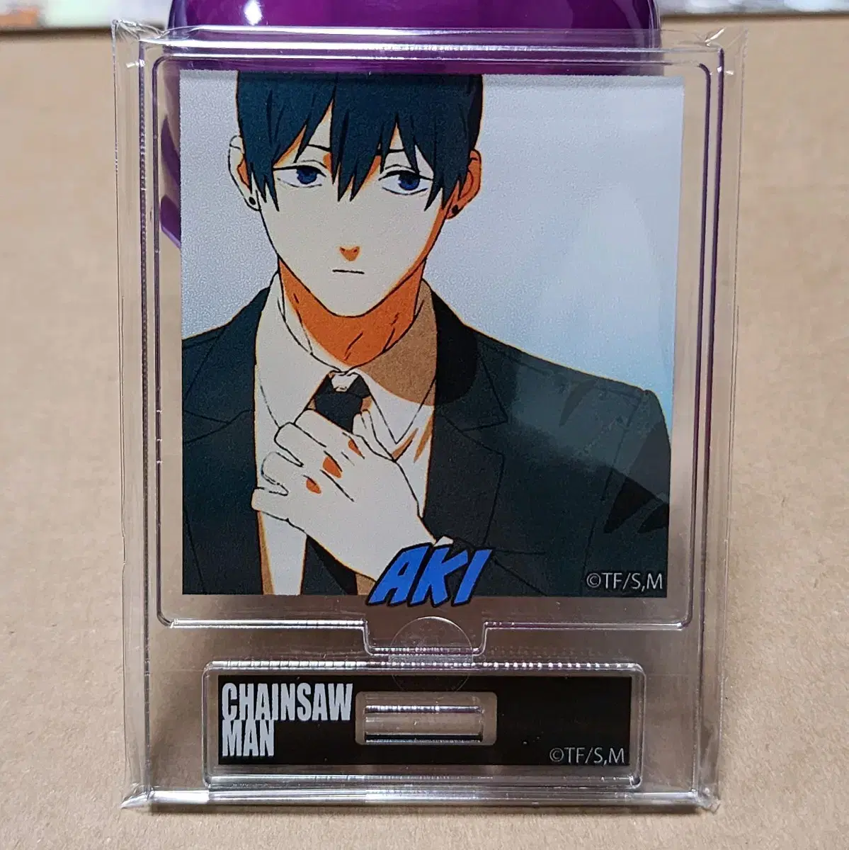 unsealed) Chainsaw Man Trading Highlights acrylic stand aki