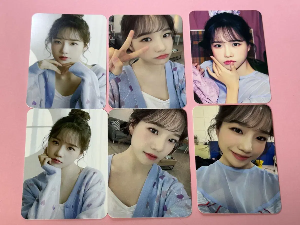 iz*one yuri diicon ballet photocard