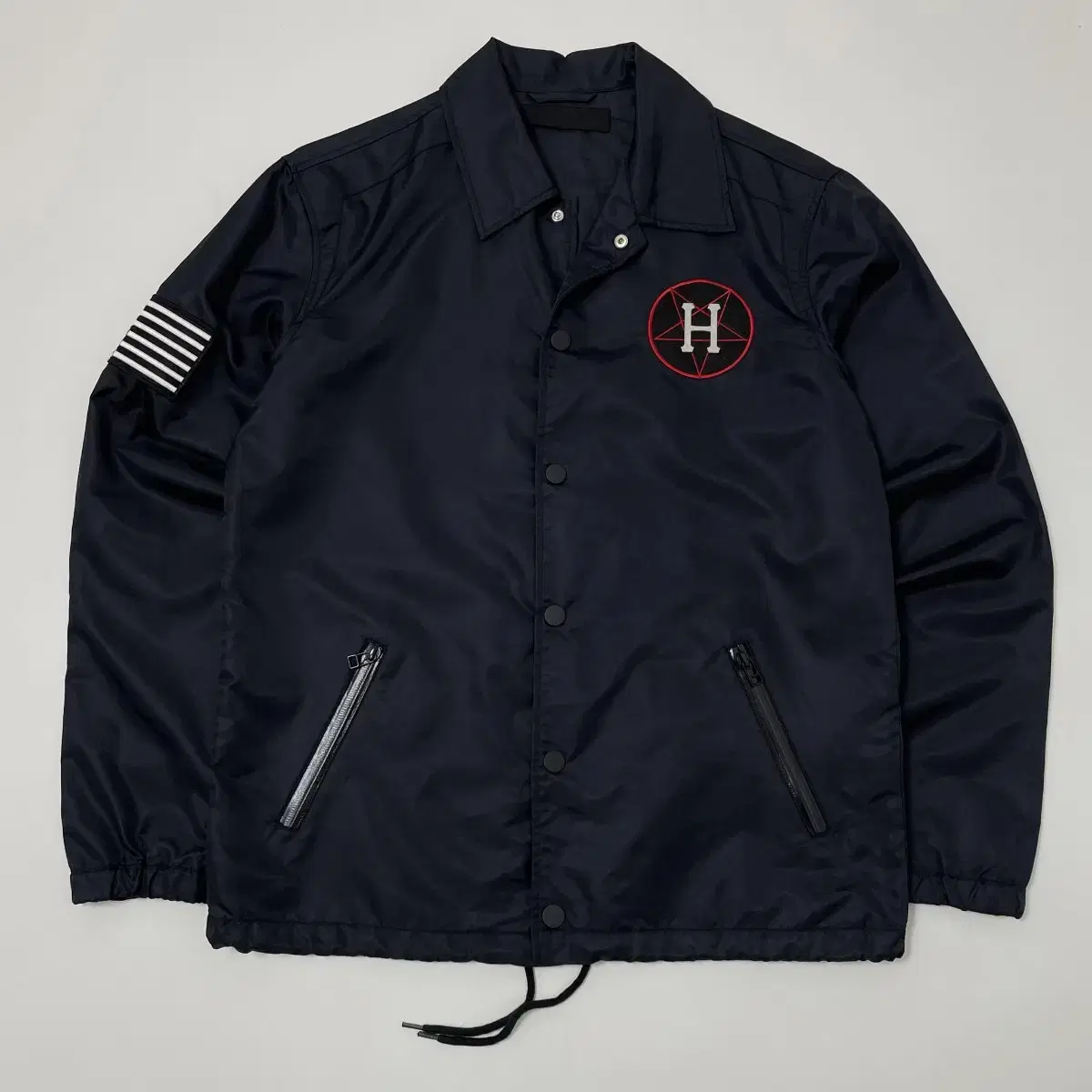 Black Scale Coach Jacket