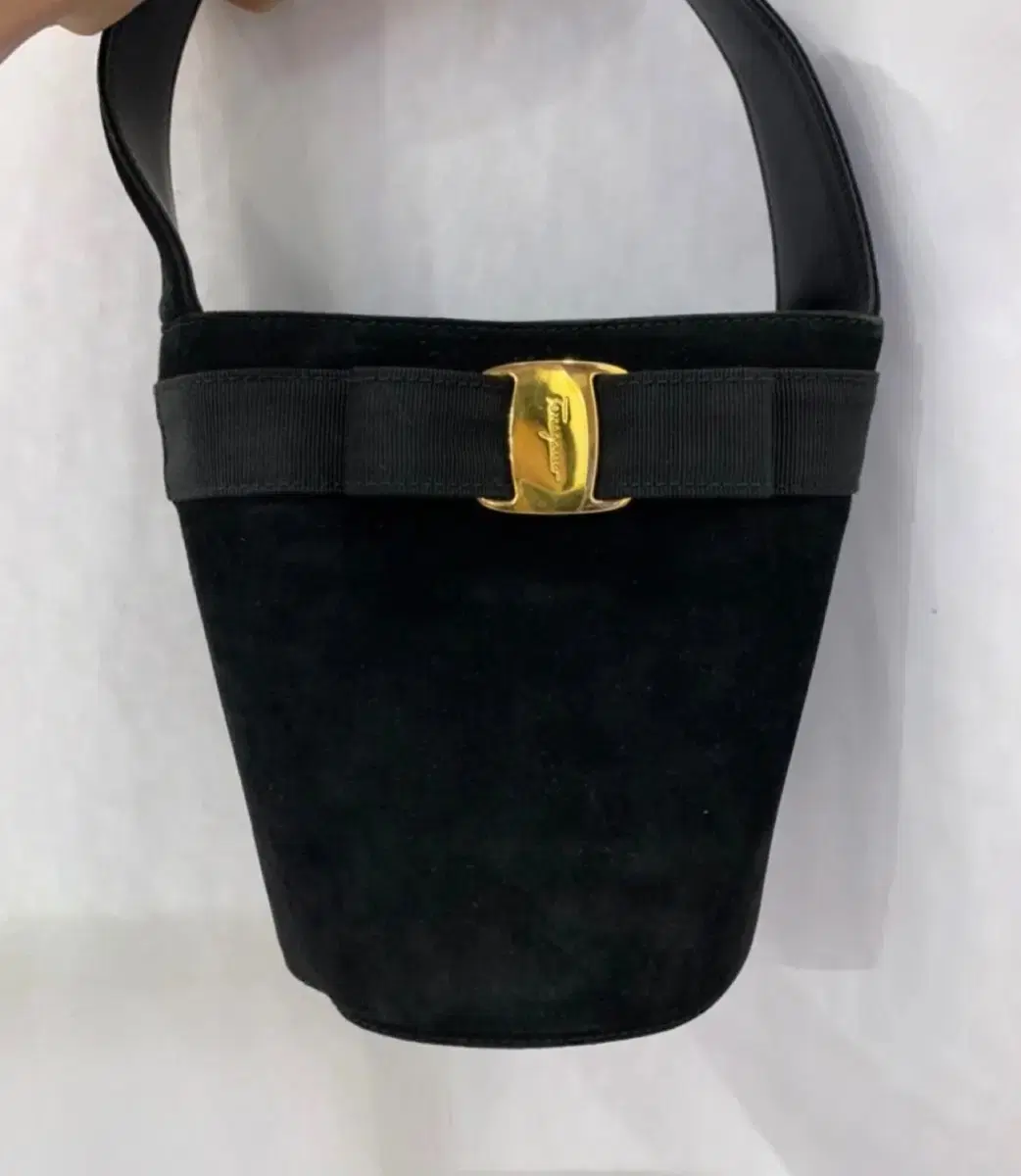 Ferragamo Barra Cylindrical Bag