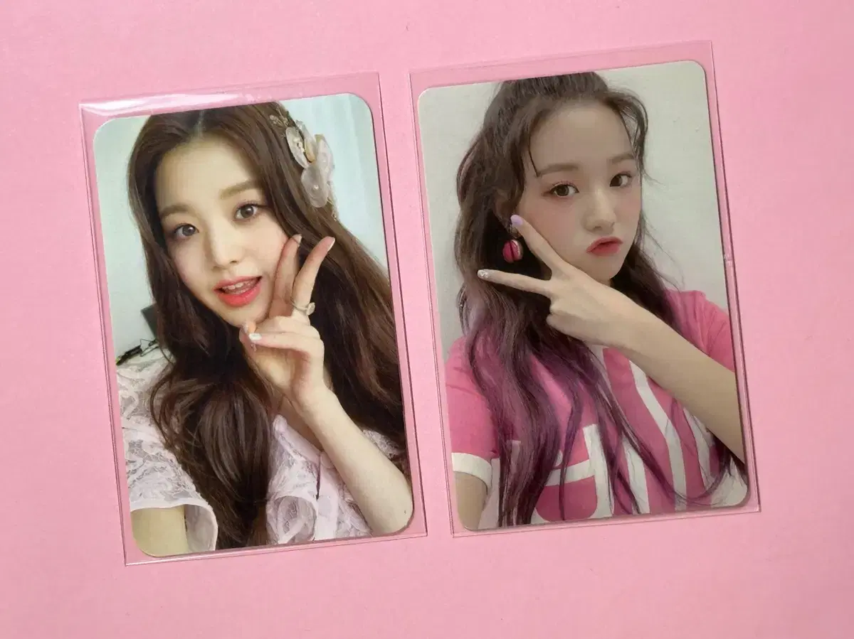 iz*one ive jang wonyoung photocard