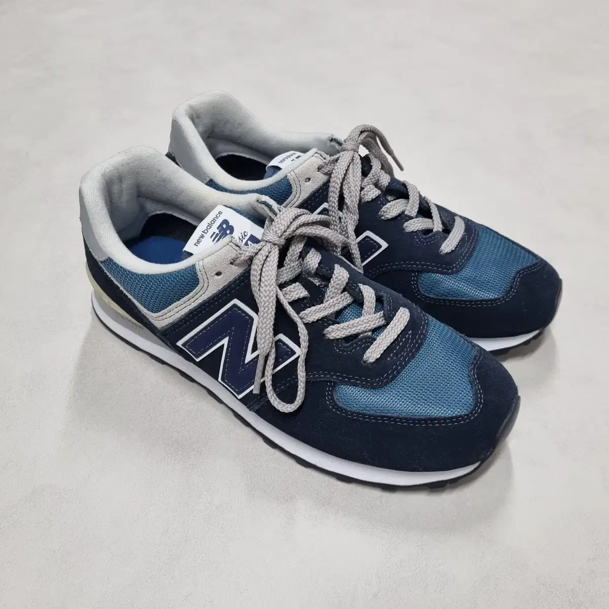 뉴발란스 574 네이비블루 - 270    newbalance