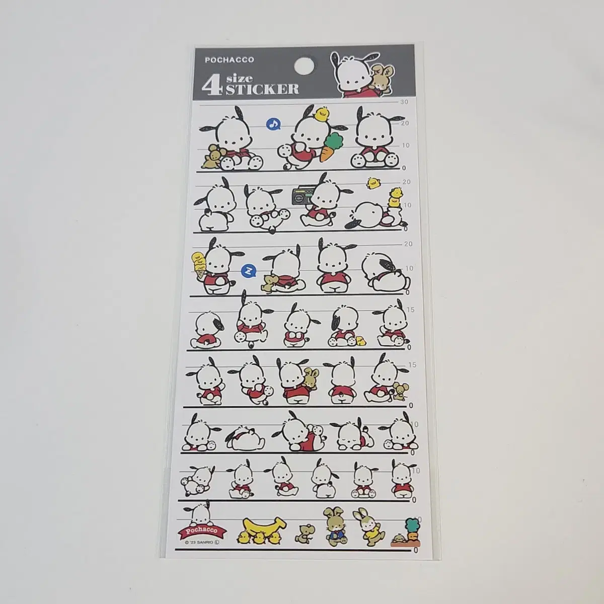 Genuine Japanese Sanrio Pochaco Size 4 Sticker