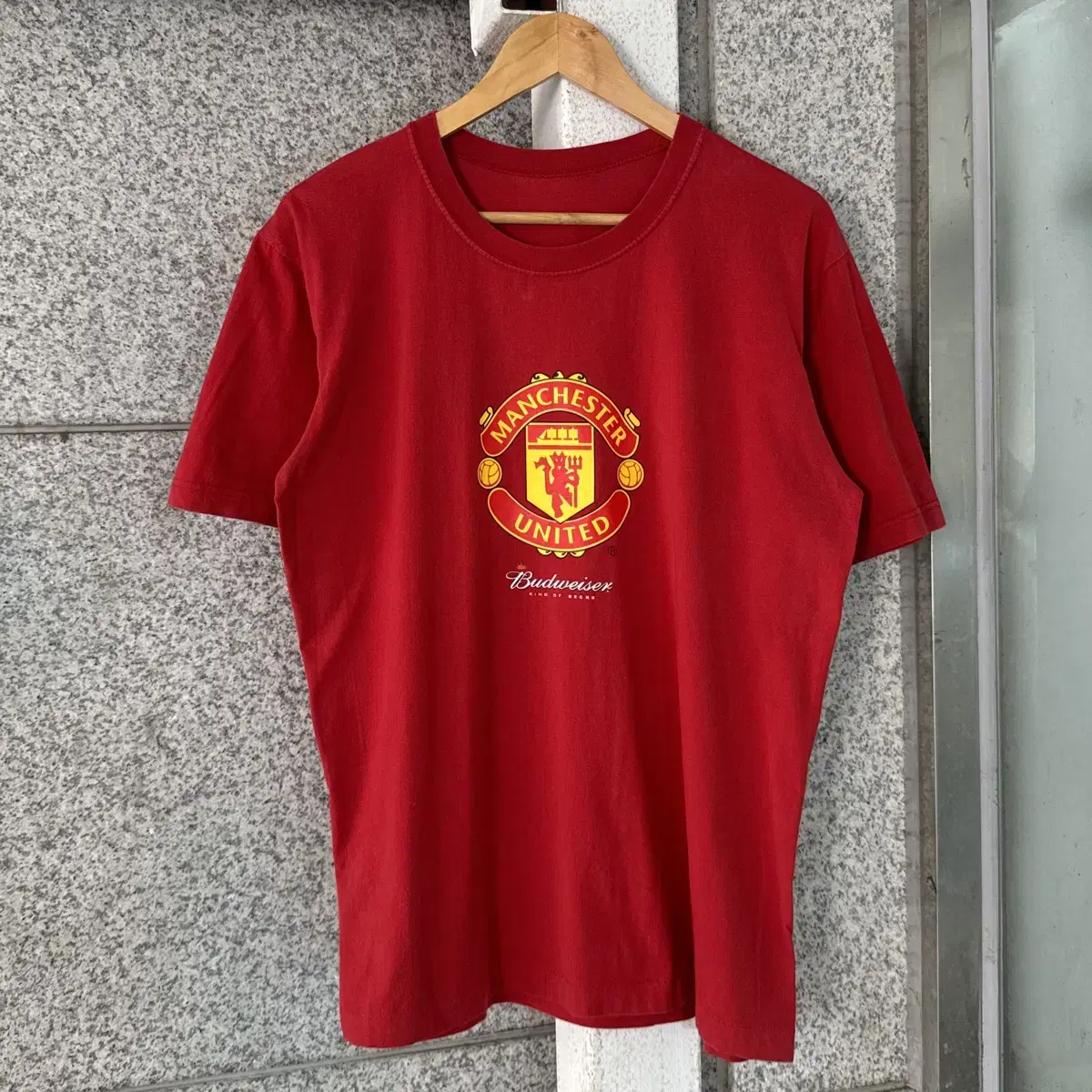 VTG Manchester United Budweiser Vahn T-Shirt