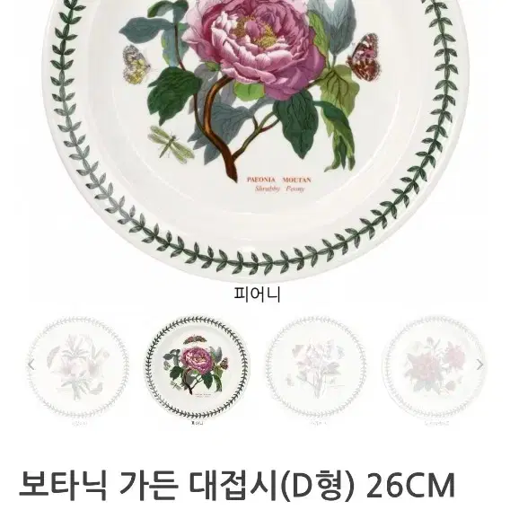 백화점새것)영국포트메리온 대접시26.8cm6개1박스