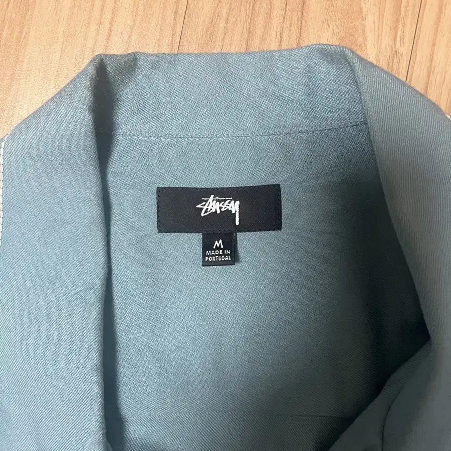 스투시셔츠STUSSY CONTRAST PICK STITCHED SHIRT