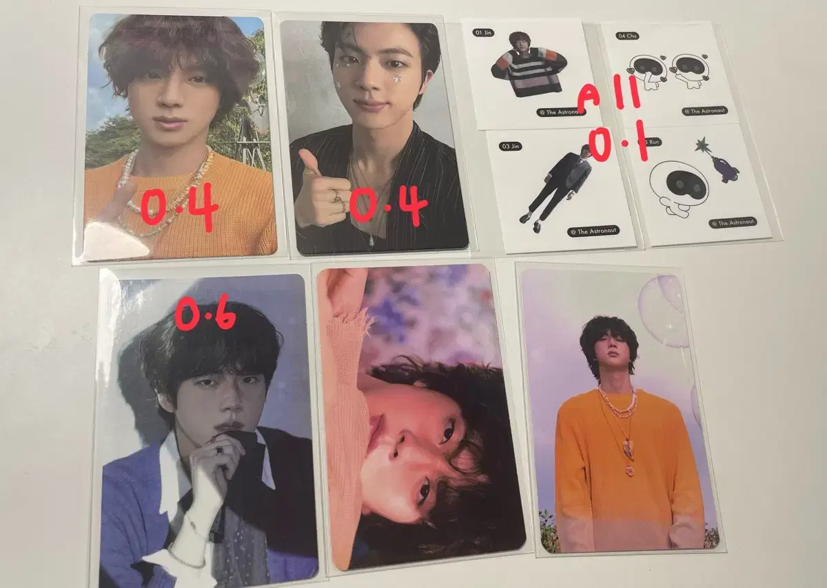 The Astronaut jin photocard