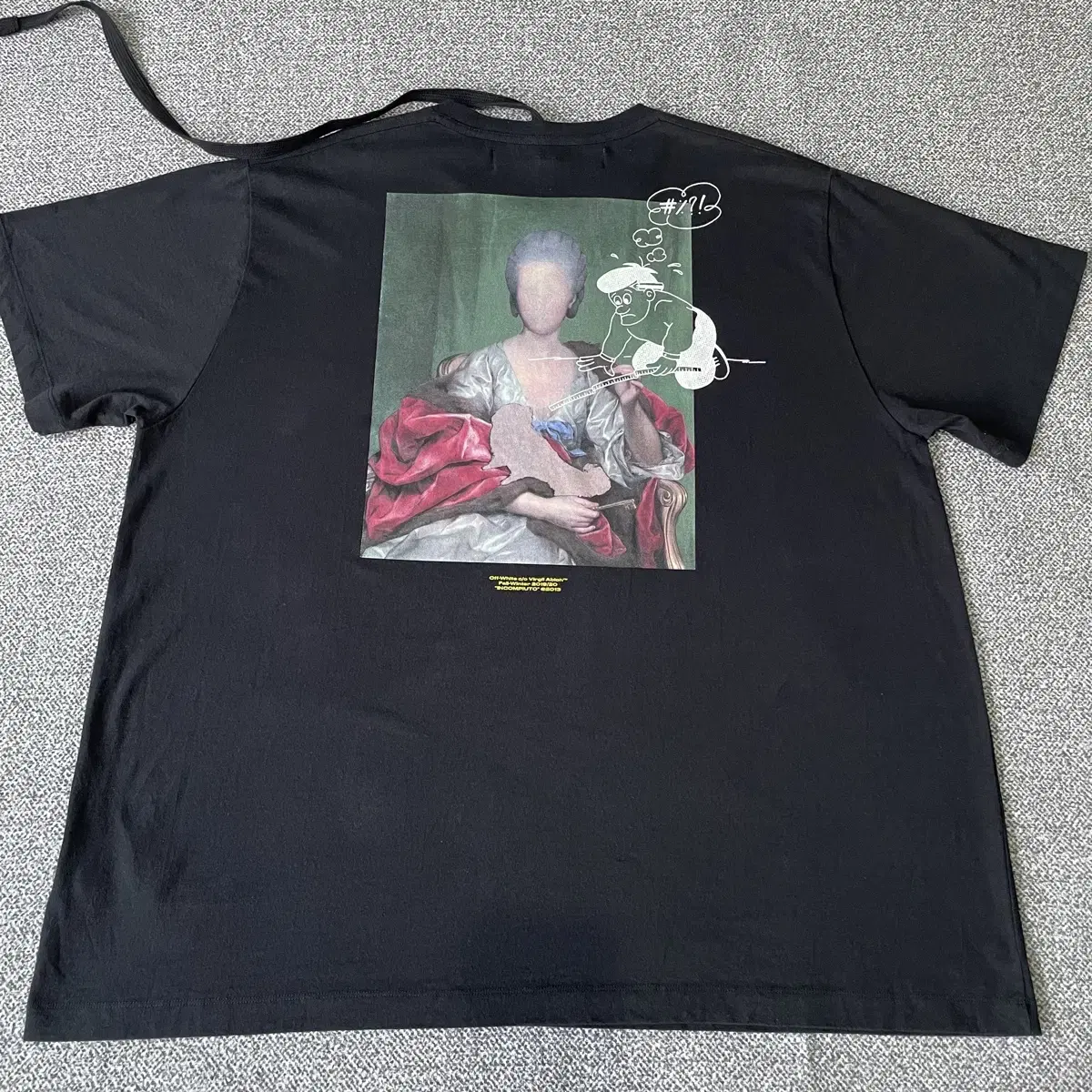 (XL) Off-White Short Sleeve Mariana Tee