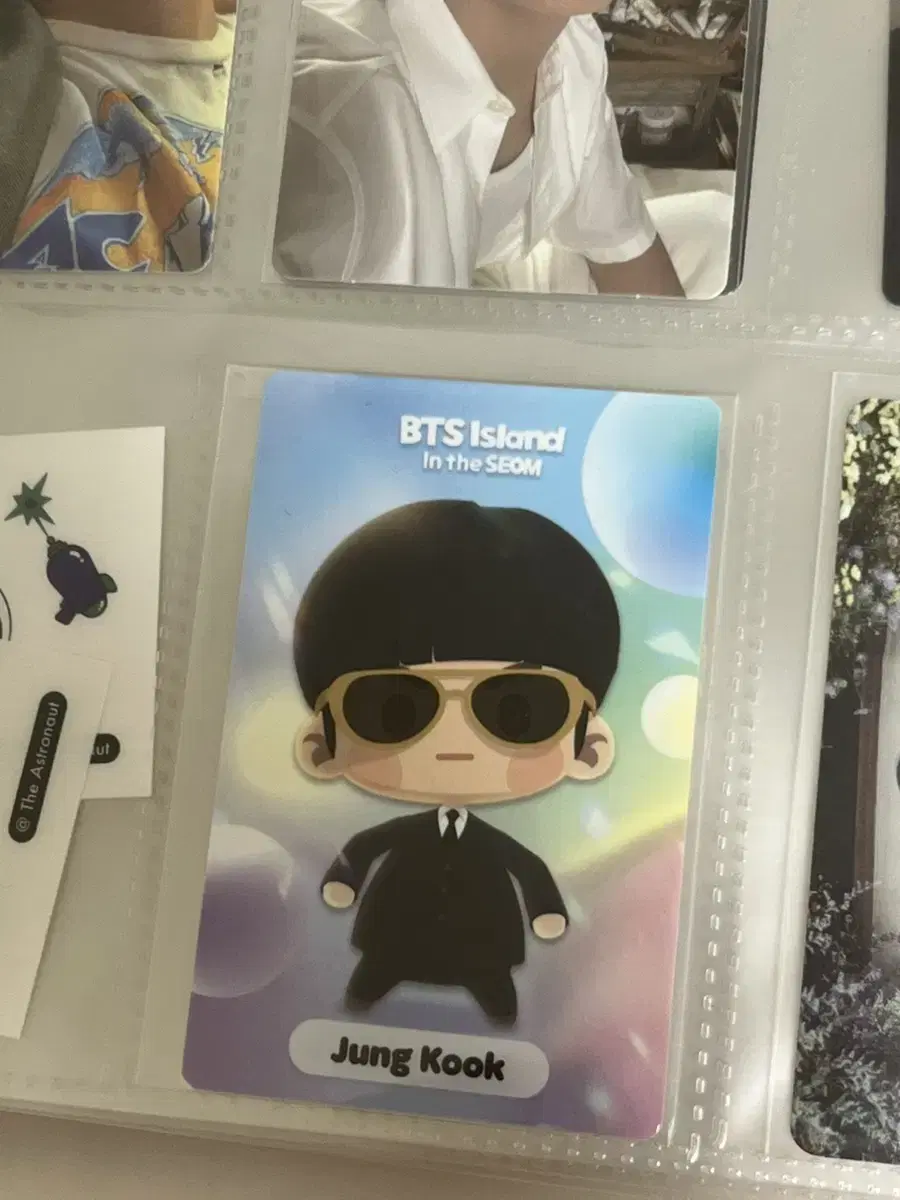 Jungkook in the Island sealed photocard