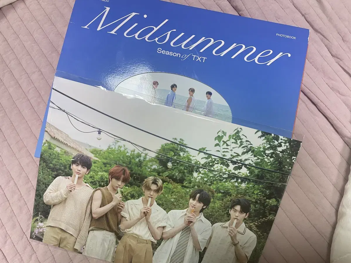 TXT Midsummer + pre-order benefits (photocard, code X)