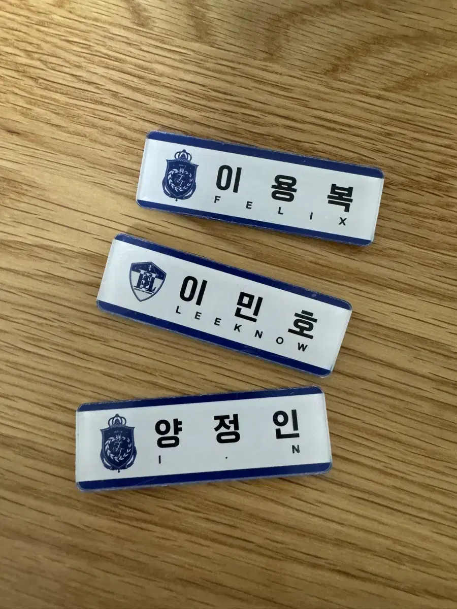 Straykids Busan Pop Up Name Badge