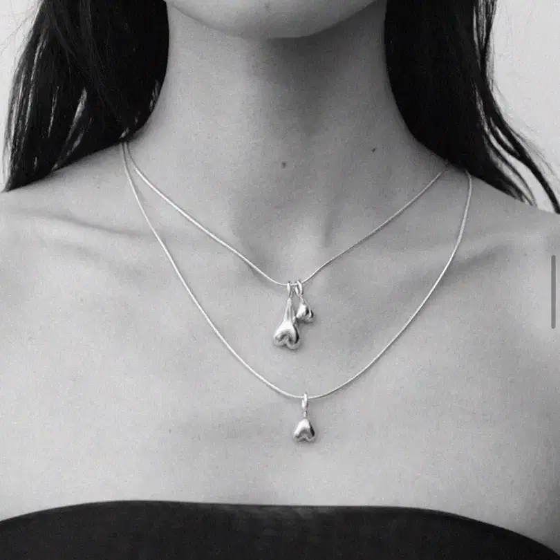 Brillpiece 브릴피스 love pendant S/L 러브 펜던트