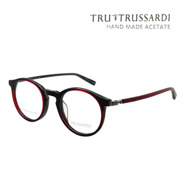 TRU TRUSSARDI 동글이 명품 아세테이트 안경 안경테 TRU-8