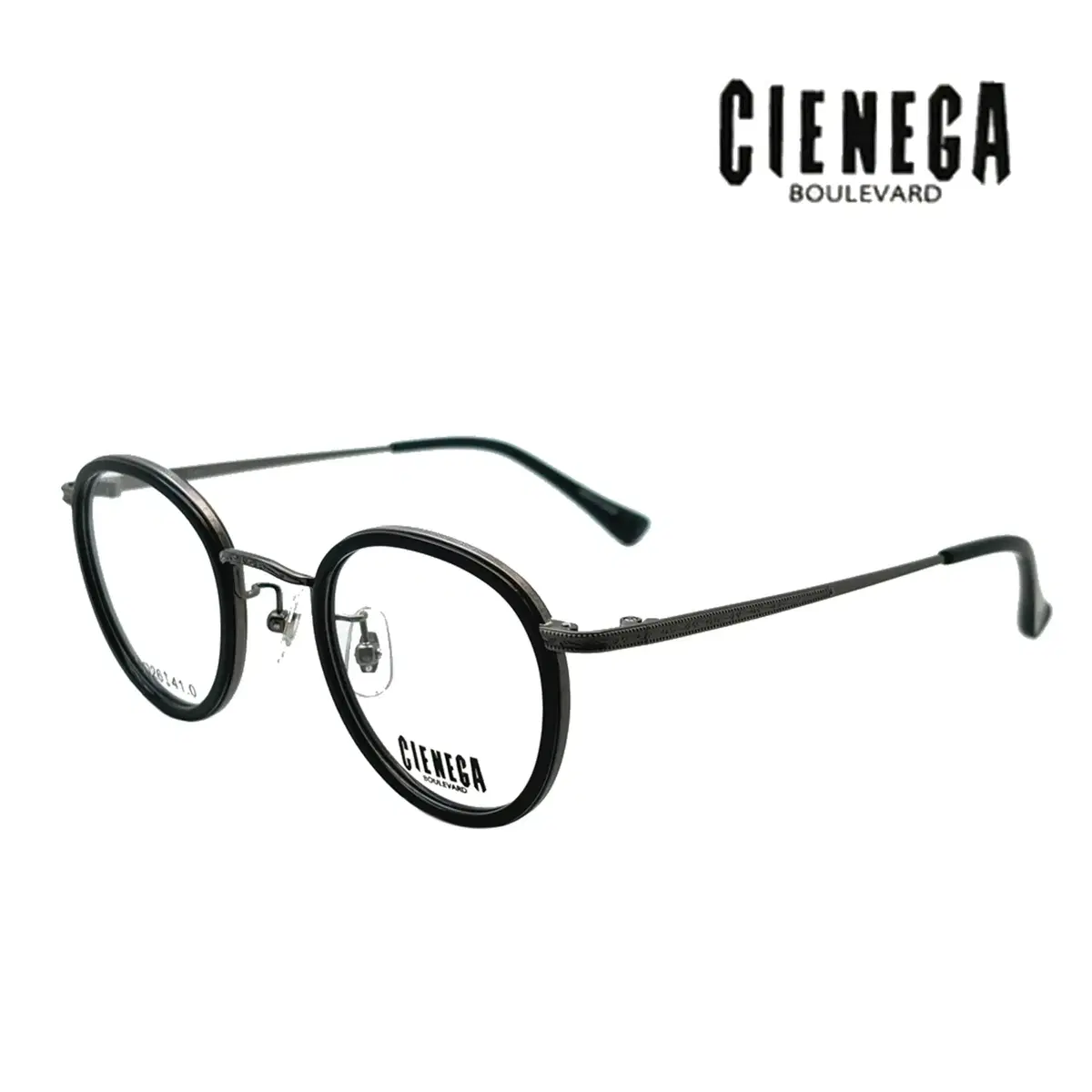 CIENEGA 동글이 철테 금속테 뿔테 아세테이트 안경 CN-9717